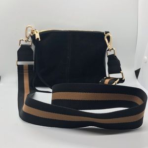 NWT H&M Suede/leather crossbody
